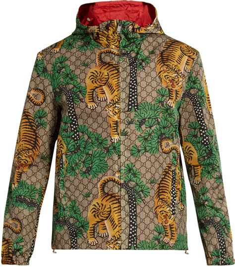 vintage gucci zip up hoodie|Gucci tiger tracksuit.